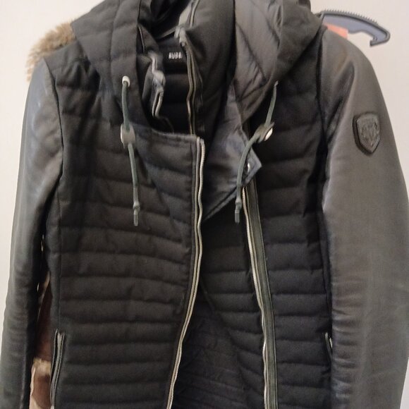 Rudsak Leather Lightweight Down-Filled Jacket - Picture 2 of 11